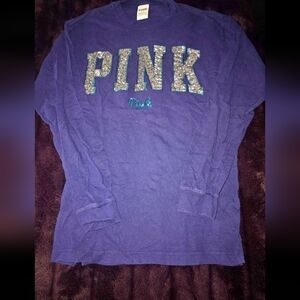 Vs PINK purple Bling